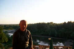 064 22° Jozefòw PL, tramonto sulla Vistola
